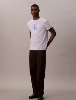 Calvin Klein T-Shirt mit Monologo^Herren T-shirts