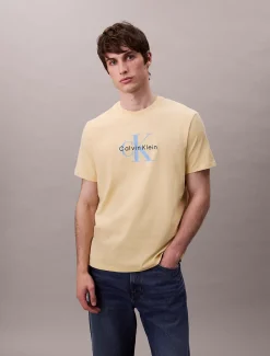 Calvin Klein T-Shirt mit Monologo^Herren T-shirts