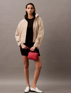 Calvin Klein T-Shirt-Kleid aus weicher Stretch-Baumwolle^Damen Kleider & Röcke