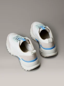 Calvin Klein Turnschuhe aus Nylon mit Emblem-Logo^Herren SneakerFrisch Eingetroffen