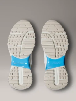 Calvin Klein Turnschuhe aus Nylon mit Emblem-Logo^Herren SneakerFrisch Eingetroffen