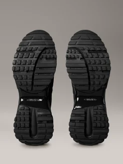 Calvin Klein Turnschuhe aus Nylon mit Emblem-Logo^Herren SneakerFrisch Eingetroffen