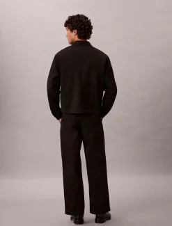 Calvin Klein Twill-Hose mit Bundfalten^Herren Hosen & Shorts