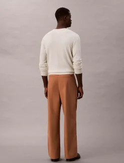 Calvin Klein Twill-Hose mit Bundfalten^Herren Hosen & Shorts