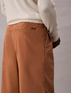 Calvin Klein Twill-Hose mit Bundfalten^Herren Hosen & Shorts