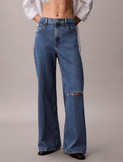 Calvin Klein Ultra High Rise Wide Leg Jeans^Damen High Rise Skinny|Relaxed Boot