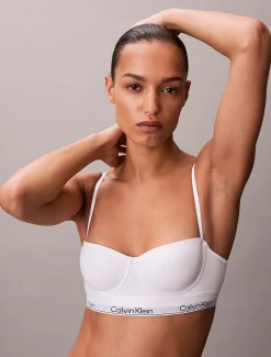 Calvin Klein Ultraleichter Longline Balconette-BH - Icon Cotton Modal^Damen Bhs & BralettesFrisch Eingetroffen