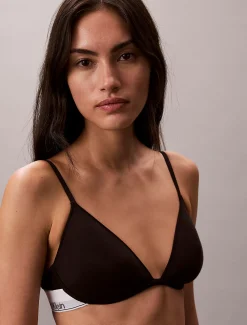 Calvin Klein Ultraleichter Plunge-BH - Icon Cotton Modal^Damen Bhs & BralettesFrisch Eingetroffen