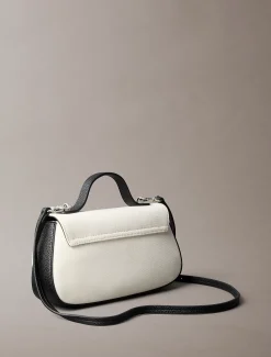 Calvin Klein Umhängetasche aus Baumwoll-Canvas mit Tragegriff^Damen Umhängetaschen|Taschen