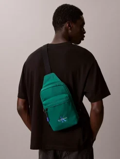 Calvin Klein Umhängetasche aus Nylon mit charakteristischem Logo^Herren Umhängetaschen & Schultertaschen|Taschen
