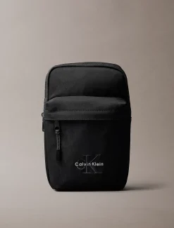 Calvin Klein Umhängetasche aus Nylon mit charakteristischem Logo^Herren Umhängetaschen & Schultertaschen|Taschen