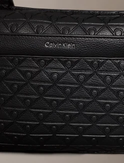 Calvin Klein Umhängetasche mit geprägtem Emblem-Logo^Herren Umhängetaschen & Schultertaschen|Taschen