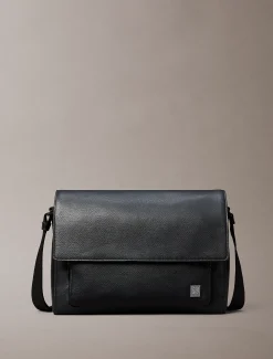 Calvin Klein Umhängetasche mit Saffiano-Emblem-Logo^Herren Umhängetaschen & Schultertaschen|Taschen