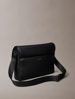 Calvin Klein Umhängetasche mit Saffiano-Emblem-Logo^Herren Umhängetaschen & Schultertaschen|Taschen