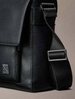 Calvin Klein Umhängetasche mit Saffiano-Emblem-Logo^Herren Umhängetaschen & Schultertaschen|Taschen