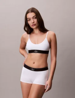 Calvin Klein Ungefütterter Bralette - Graphic Monogram Microfibre Stretch^Damen Bhs & BralettesFrisch Eingetroffen