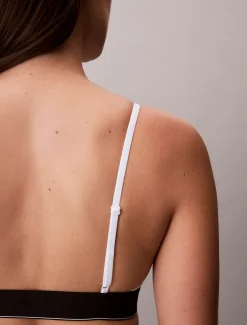 Calvin Klein Ungefütterter Bralette - Graphic Monogram Microfibre Stretch^Damen Bhs & BralettesFrisch Eingetroffen