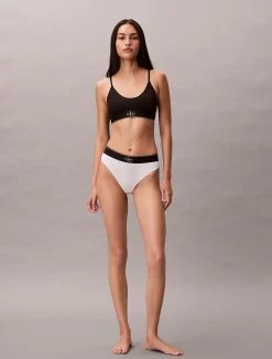 Calvin Klein Ungefütterter Bralette - Graphic Monogram Microfibre Stretch^Damen Bhs & BralettesFrisch Eingetroffen