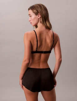 Calvin Klein Ungefütterter Bralette - Signature Satin^Damen Dessous|Bhs & BralettesFrisch Eingetroffen