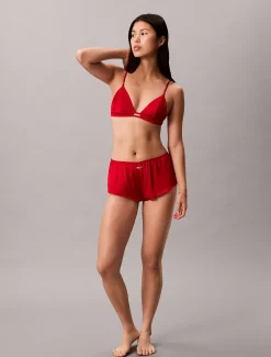 Calvin Klein Ungefütterter Satin-Bralette - Lunar New Year^Damen Bhs & BralettesFrisch Eingetroffen