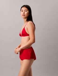 Calvin Klein Ungefütterter Satin-Bralette - Lunar New Year^Damen Bhs & BralettesFrisch Eingetroffen