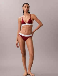 Calvin Klein Ungefütterter Triangel-Bralette - Cotton Modal Stretch Rib^Damen Bhs & BralettesFrisch Eingetroffen