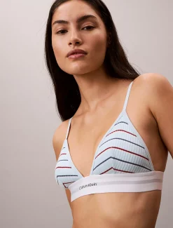 Calvin Klein Ungefütterter Triangel-Bralette - Cotton Modal Stretch Rib^Damen Bhs & BralettesFrisch Eingetroffen
