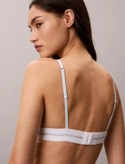 Calvin Klein Ungefütterter Triangel-Bralette - Cotton Modal Stretch Rib^Damen Bhs & BralettesFrisch Eingetroffen
