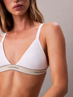 Calvin Klein Ungepolsterter Triangel-BH - Heritage Cotton Stretch^Damen Bhs & BralettesFrisch Eingetroffen