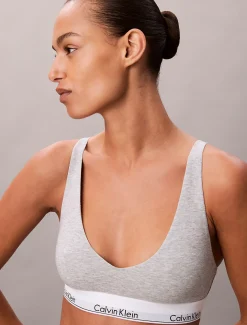 Calvin Klein Ungepolsterter Triangel-Bralette - Icon Cotton Modal^Damen Bhs & BralettesFrisch Eingetroffen