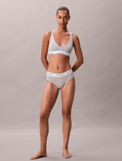 Calvin Klein Ungepolsterter Triangel-Bralette - Icon Cotton Modal^Damen Bhs & BralettesFrisch Eingetroffen