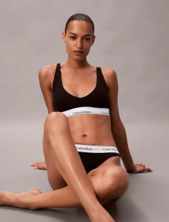 Calvin Klein Ungepolsterter Triangel-Bralette - Icon Cotton Modal^Damen Bhs & BralettesFrisch Eingetroffen