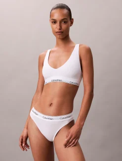 Calvin Klein Ungepolsterter Triangel-Bralette - Icon Cotton Modal^Damen Bhs & BralettesFrisch Eingetroffen