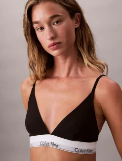 Calvin Klein Ungepolsterter Triangel-Bralette - Icon Cotton Modal^Damen Bhs & BralettesFrisch Eingetroffen