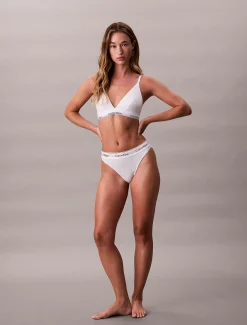 Calvin Klein Ungepolsterter Triangel-Bralette - Icon Cotton Modal^Damen Bhs & BralettesFrisch Eingetroffen