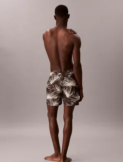 Calvin Klein Unifarbene Badehose^Herren BademodeFrisch Eingetroffen