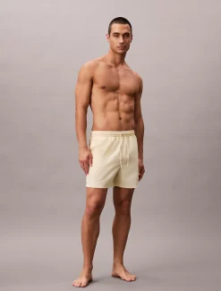 Calvin Klein Unifarbene Badehose^Herren BademodeFrisch Eingetroffen