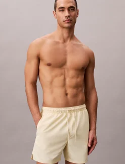 Calvin Klein Unifarbene Badehose^Herren BademodeFrisch Eingetroffen