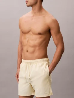 Calvin Klein Unifarbene Badehose^Herren BademodeFrisch Eingetroffen