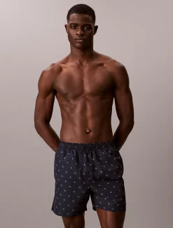 Calvin Klein Unifarbene Badehose^Herren BademodeFrisch Eingetroffen