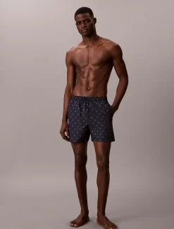 Calvin Klein Unifarbene Badehose^Herren BademodeFrisch Eingetroffen