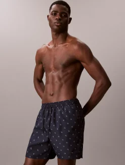 Calvin Klein Unifarbene Badehose^Herren BademodeFrisch Eingetroffen