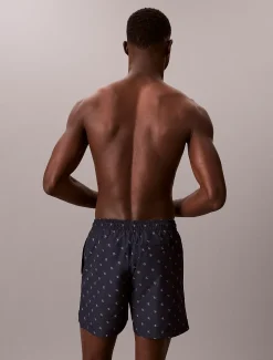 Calvin Klein Unifarbene Badehose^Herren BademodeFrisch Eingetroffen