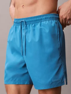 Calvin Klein Unifarbene Badehose^Herren BademodeFrisch Eingetroffen