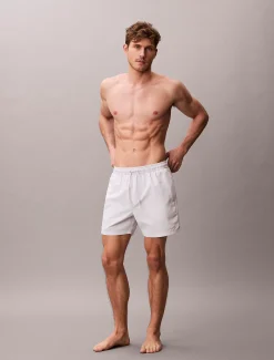 Calvin Klein Unifarbene Badehose^Herren BademodeFrisch Eingetroffen