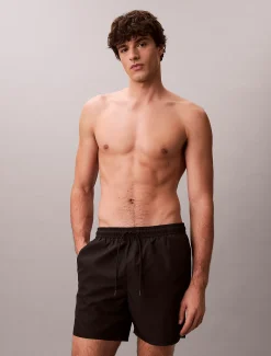 Calvin Klein Unifarbene Badehose^Herren BademodeFrisch Eingetroffen