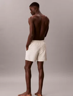 Calvin Klein Unifarbene Badehose^Herren BademodeFrisch Eingetroffen