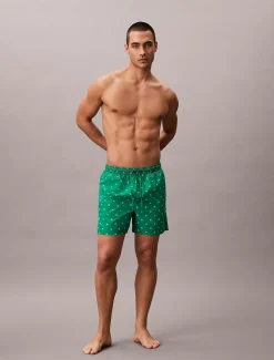 Calvin Klein Unifarbene Badehose^Herren BademodeFrisch Eingetroffen