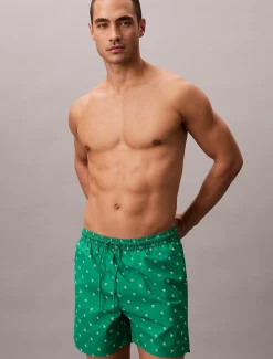 Calvin Klein Unifarbene Badehose^Herren BademodeFrisch Eingetroffen