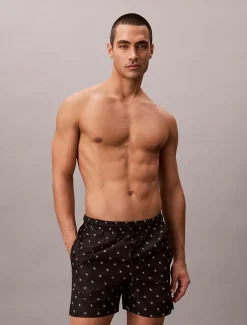 Calvin Klein Unifarbene Badehose^Herren BademodeFrisch Eingetroffen